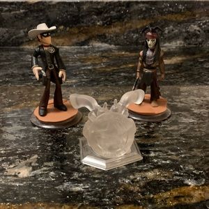 Disney Infinity Characters Lone Ranger Set